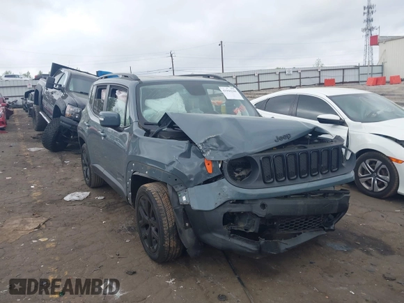 2018 Jeep Renegade Latitude with VIN ZACCJABB9JPH54315, listed as a IAAI auction lot 41946260 with 93,000 mi miles and . Bid and sale history available at DreamBid. Image 1.