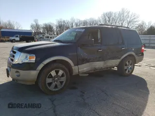 2007 Ford Expedition Eddie Bauer with VIN 1FMFU18577LA42898, listed as a Copart auction lot 48186425 with 194,895 mi miles and Salvage title. Bid and sale history available at DreamBid. Image 1.