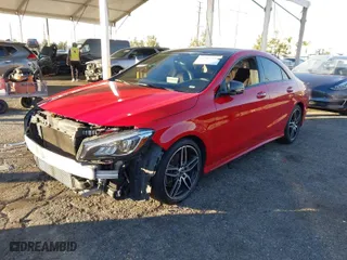 2019 Mercedes-Benz CLA with VIN WDDSJ4EB9KN725549, listed as a IAAI auction lot 41302399 with 70,537 mi miles. Bid and sale history available at carsss.com. Image 2.