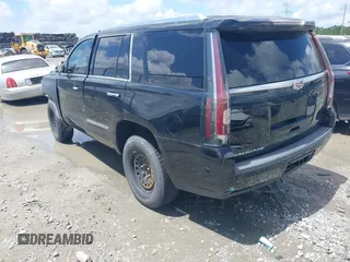 2019 Cadillac Escalade Platinum with VIN 1GYS4DKJ9KR138333, listed as a IAAI auction lot 42523430 with 104,787 mi miles and . Bid and sale history available at DreamBid. Image 3.