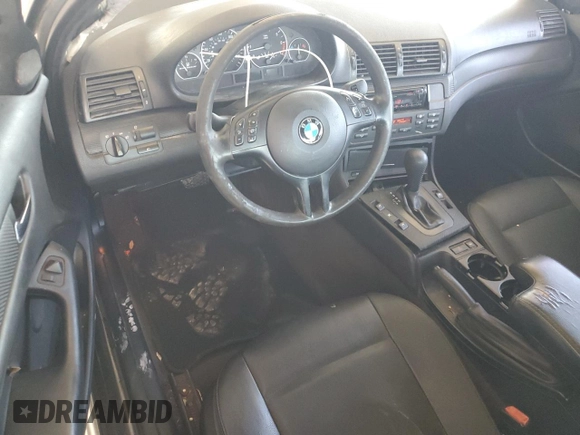 2002 BMW 3 Series 325i z VIN WBAET37442NG70535, wystawiony jako Copart lot #57361055 z przebiegiem Nie podano mil oraz Czysty tytuł • Clean title. Historia ofert i sprzedaży dostępna na DreamBid. Obrazek 8.