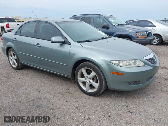 2005 Mazda 6 Sport with VIN 1YVHP80C755M56721, listed as a IAAI auction lot 42210963 with 147,349 mi miles and . Bid and sale history available at DreamBid. Image 1.