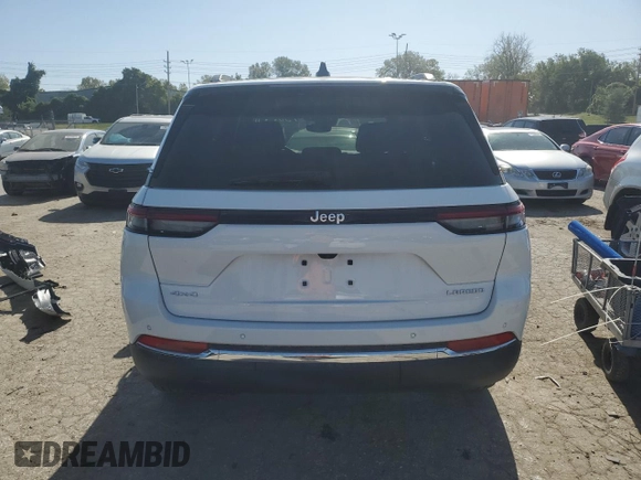 2024 Jeep Grand Cherokee Laredo X with VIN 1C4RJHAG8RC157897, listed as a Copart auction lot 73813014 with 5,013 mi miles and Salvage Title. Bid and sale history available at carsss.com. Image 6.