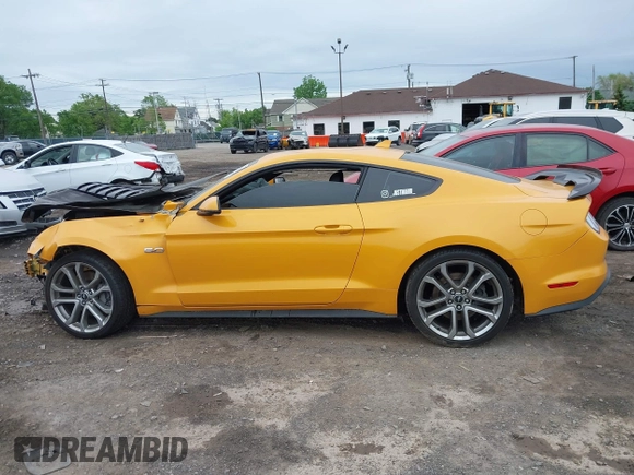 2022 Ford Mustang GT with VIN 1FA6P8CF0N5108669, listed as a IAAI auction lot 42352843 with 30,598 mi miles and . Bid and sale history available at DreamBid. Image 14.