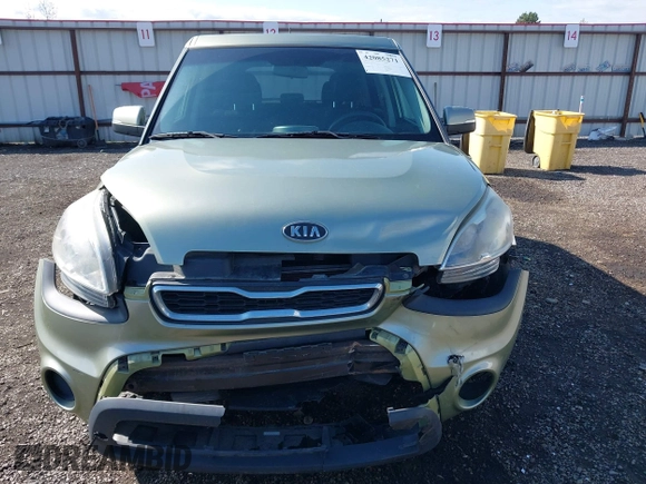 2012 Kia Soul + with VIN KNDJT2A66C7416740, listed as a IAAI auction lot 42085271 with 74,512 mi miles. Bid and sale history available at carsss.com. Image 12.