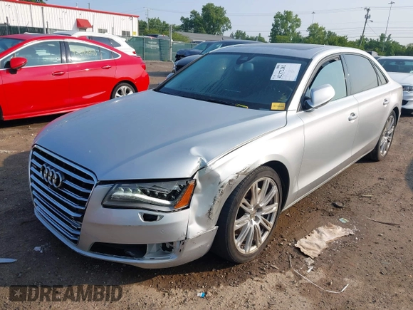 2013 Audi A8 3.0L с VIN WAURGAFD7DN016351, выставлен на аукционе IAAI как лот 42372202 с пробегом 90 753 миль миль и . История ставок и продаж доступна на DreamBid. Изображение 6.