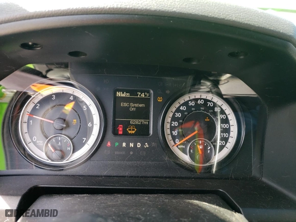 2018 Ram 2500 Tradesman with VIN 3C6UR5CJ3JG345116, listed as a Copart auction lot 49164475 with 62,827 mi miles and Salvage Title. Bid and sale history available at carsss.com. Image 9.