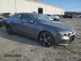 2022 Mercedes-Benz A 220 with VIN W1K3G4FB2NJ337365, listed as a Copart auction lot 44711455 with 29,537 mi miles and Salvage Title. Bid and sale history available at DreamBid. Image 4.
