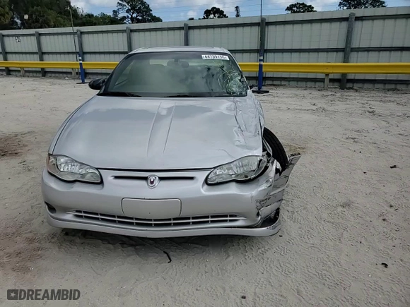 2002 Chevrolet Monte Carlo SS with VIN 2G1WX15K729335697, listed as a Copart auction lot 44739155 with 120,218 mi miles and Non Repairable. Bid and sale history available at carsss.com. Image 10.