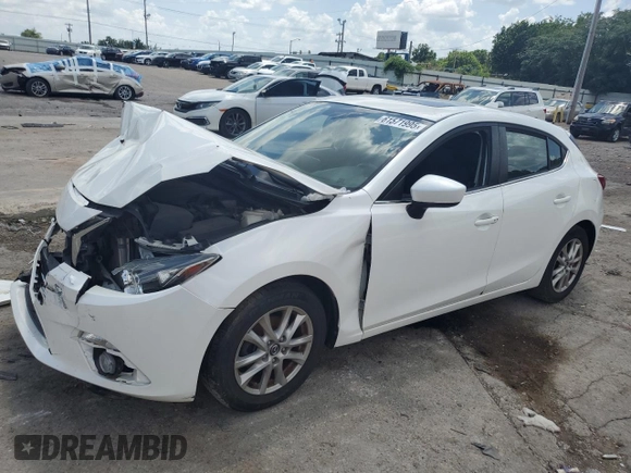 2015 Mazda 3 i Touring with VIN 3MZBM1L7XFM154245, listed as a Copart auction lot 61571995 with Not provided miles and Salvage title. Bid and sale history available at DreamBid. Image 1.
