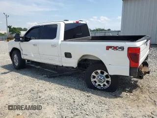 2021 Ford F-250 XL z VIN 1FT8W2BTXMEC41464, wystawiony jako Copart lot #58119155 z przebiegiem 131 973 mil mil oraz Szkoda całkowita • Salvage title. Historia ofert i sprzedaży dostępna na DreamBid. Obrazek 2.