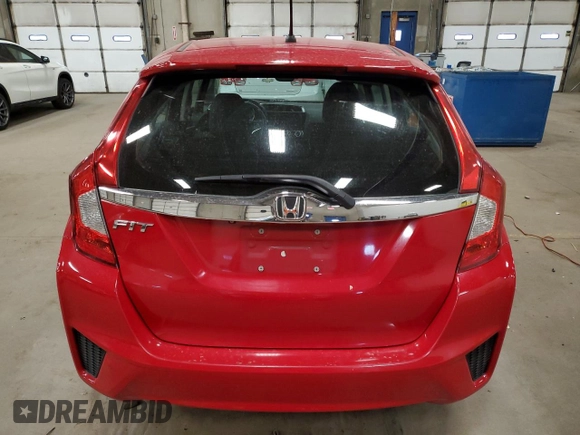2015 Honda Fit EX-L with VIN 3HGGK5H80FM709048, listed as a Copart auction lot 52913095 with 111,380 mi miles and Salvage Title. Bid and sale history available at DreamBid. Image 6.