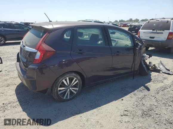 2016 Honda Fit EX with VIN JHMGK5H71GX034634, listed as a Copart auction lot 60495315 with Not provided miles and Salvage title. Bid and sale history available at DreamBid. Image 3.