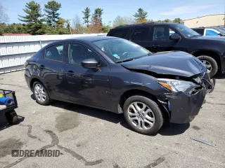 2018 Toyota Yaris with VIN 3MYDLBYV5JY305734, listed as a Copart auction lot 55182945 with 80,479 mi miles and Salvage Title. Bid and sale history available at DreamBid. Image 4.
