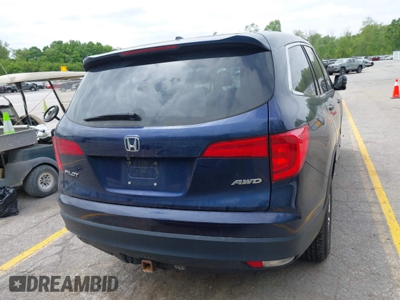 2018 Honda Pilot EX-L with VIN 5FNYF6H57JB046433, listed as a IAAI auction lot 42296714 with Not provided miles and . Bid and sale history available at DreamBid. Image 15.
