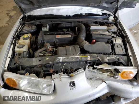 2001 Saturn SL with VIN 1G8ZK54791Z298951, listed as a Copart auction lot 89198795 with 157,208 mi miles and Salvage title. Bid and sale history available at DreamBid. Image 11.