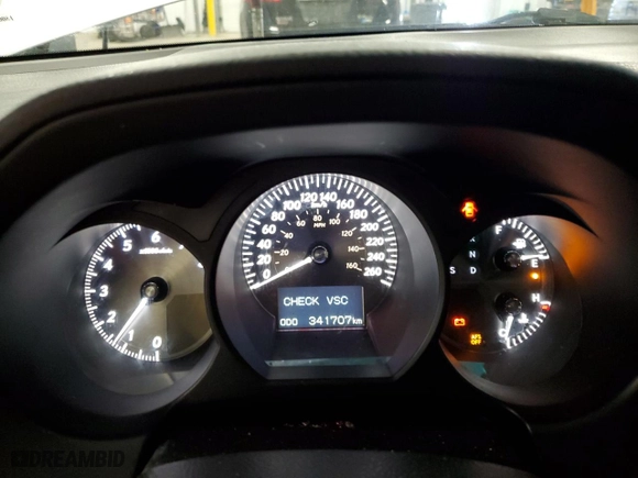 2008 Lexus GS 350 with VIN JTHCE96S180019419, listed as a Copart auction lot 46520555 with 341,707 mi miles and Clean Title. Bid and sale history available at carsss.com. Image 9.