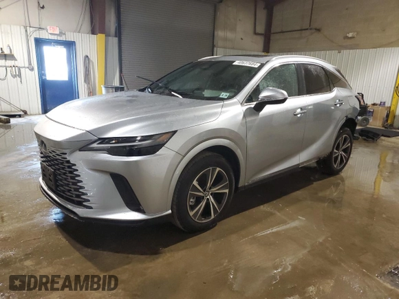 2023 Lexus RX with VIN 2T2BAMCA5PC035324, listed as a Copart auction lot 40637684 with 3,307 mi miles. Bid and sale history available at carsss.com. Image 1.