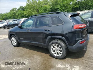 2016 Jeep Cherokee Sport with VIN 1C4PJMABXGW191341, listed as a Copart auction lot 59394975 with 116,385 mi miles and Salvage title. Bid and sale history available at DreamBid. Image 2.