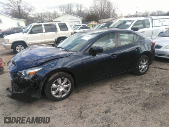 2017 Mazda 3 Sport with VIN 3MZBN1U76HM135710, listed as a IAAI auction lot 41706536 with 85,995 mi miles and . Bid and sale history available at DreamBid. Image 2.