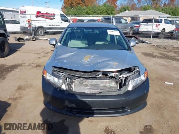 2012 Honda Civic LX z VIN 19XFB2F58CE107540, wystawiony jako IAAI lot #40812255 z przebiegiem 155 402 mil mil oraz . Historia ofert i sprzedaży dostępna na DreamBid. Obrazek 12.