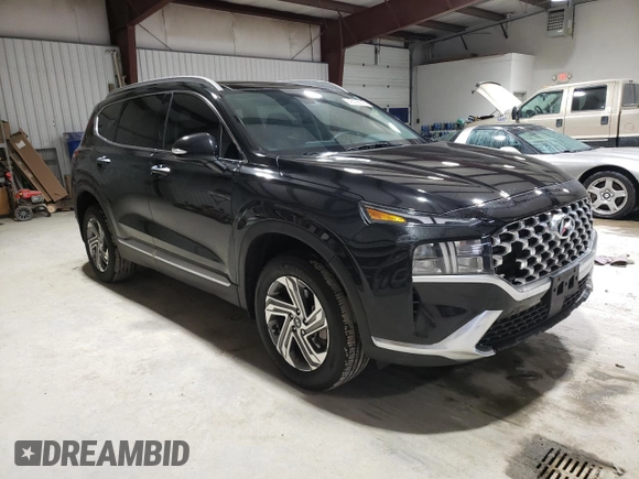 2022 Hyundai Santa Fe SEL z VIN 5NMS3DAJ1NH461911, wystawiony jako Copart lot #48126595 z przebiegiem 53 669 mil mil oraz Szkoda całkowita • Salvage title. Historia ofert i sprzedaży dostępna na DreamBid. Obrazek 4.