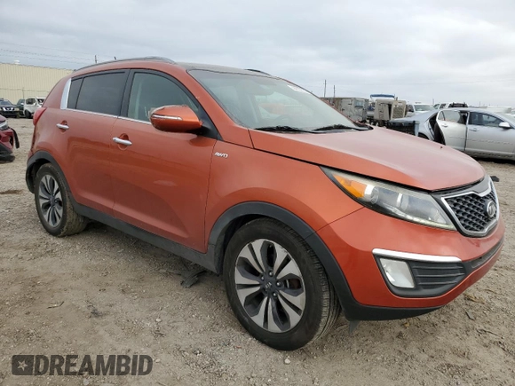 2011 Kia Sportage SX with VIN KNDPCCA64B7113115, listed as a Copart auction lot 44652535 with 222,510 mi miles and Salvage Title. Bid and sale history available at carsss.com. Image 4.
