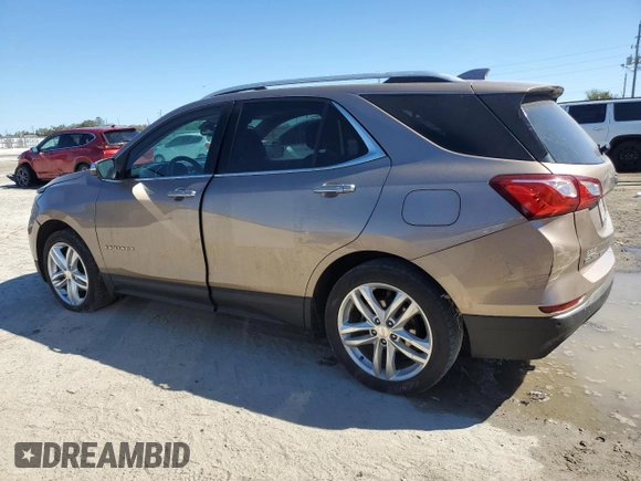 2018 Chevrolet Equinox Premier with VIN 3GNAXNEX8JL347865, listed as a Copart auction lot 47297705 with 139,970 mi miles and Salvage Title. Bid and sale history available at carsss.com. Image 2.