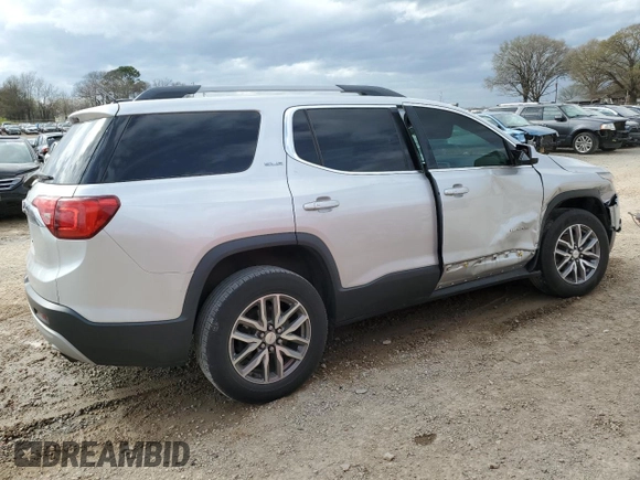 2018 GMC Acadia SLE with VIN 1GKKNLLA8JZ120114, listed as a Copart auction lot 49829925 with 114,794 mi miles and Salvage Title. Bid and sale history available at DreamBid. Image 3.
