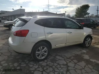 2015 Nissan Rogue Select S with VIN JN8AS5MT0FW662574, listed as a Copart auction lot 86819404 with 0 mi miles and Salvage Title. Bid and sale history available at carsss.com. Image 3.