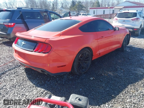 2015 Ford Mustang EcoBoost with VIN 1FA6P8TH7F5354783, listed as a IAAI auction lot 41661953 with 120,000 mi miles and . Bid and sale history available at carsss.com. Image 4.