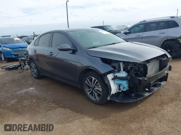 2024 Kia Forte LXS with VIN 3KPF24AD9RE709771, listed as a IAAI auction lot 41351206 with 8,009 mi miles and . Bid and sale history available at DreamBid. Image 1.