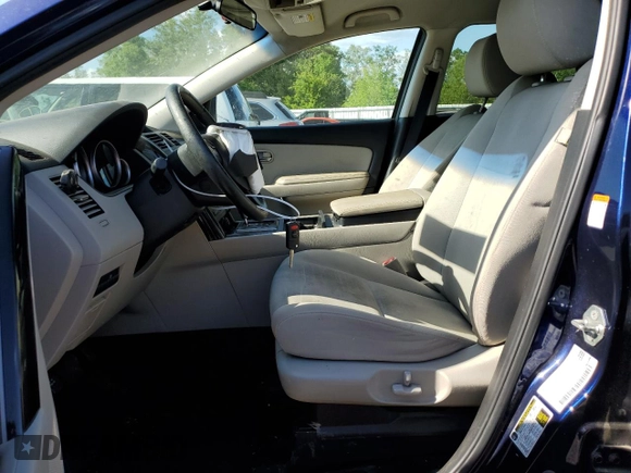 2010 Mazda CX-9 Touring with VIN JM3TB2MV1A0214433, listed as a Copart auction lot 52070525 with 146,107 mi miles and Salvage title. Bid and sale history available at DreamBid. Image 7.