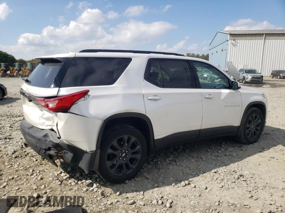 2019 Chevrolet Traverse RS with VIN 1GNERJKX3KJ101453, listed as a Copart auction lot 74306184 with 141,951 mi miles and Salvage Title. Bid and sale history available at carsss.com. Image 3.