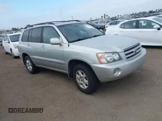 2003 Toyota Highlander z VIN JTEHF21A630127436, wystawiony jako IAAI lot #42098538 z przebiegiem 123 561 mil mil oraz . Historia ofert i sprzedaży dostępna na DreamBid. Obrazek 1.