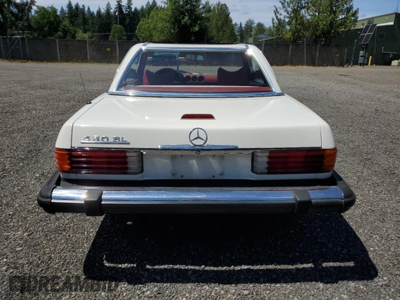 1979 Mercedes-Benz SL with VIN 10704412052681, listed as a Copart auction lot 63620445 with 192,849 mi miles and Clean title. Bid and sale history available at DreamBid. Image 6.