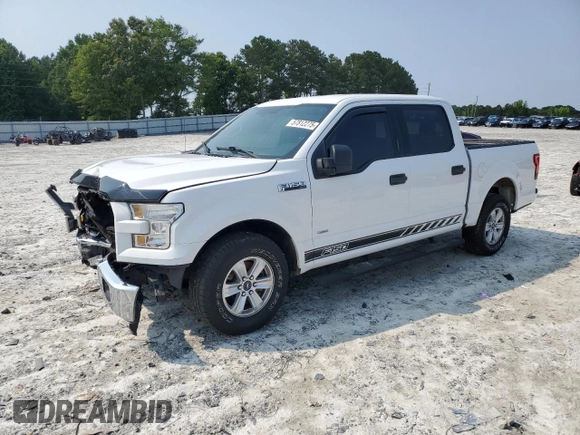2017 Ford F-150 XL with VIN 1FTEW1CG3HFB82059, listed as a Copart auction lot 57812275 with 181,174 mi miles and Salvage title. Bid and sale history available at DreamBid. Image 1.