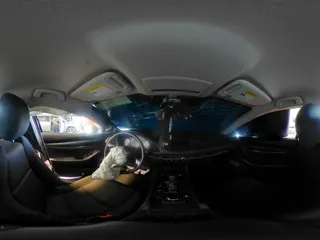 2024 Mazda 3 S with VIN 3MZBPAAM3RM423321, listed as a Copart auction lot 80955314 with 6,889 mi miles and Salvage Title. Bid and sale history available at DreamBid. Image 14.