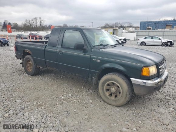 2002 Ford Ranger XL Fleet with VIN 1FTYR44V62PB75899, listed as a Copart auction lot 52996955 with 147,613 mi miles and Clean Title. Bid and sale history available at carsss.com. Image 4.