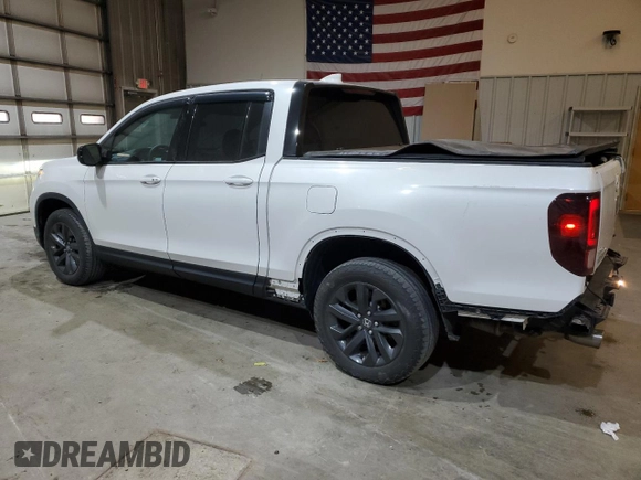 2021 Honda Ridgeline Sport with VIN 5FPYK3F11MB002286, listed as a Copart auction lot 86037244 with 29,413 mi miles and Salvage title. Bid and sale history available at DreamBid. Image 2.