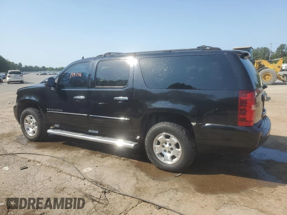 2007 Chevrolet Suburban LTZ with VIN 3GNFC16087G129261, listed as a Copart auction lot 53371595 with 159,138 mi miles and Salvage title. Bid and sale history available at DreamBid. Image 2.