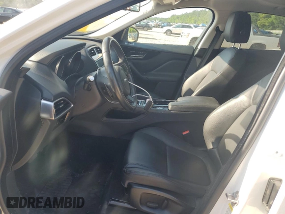 2018 Jaguar F-Pace 25t Premium with VIN SADCJ2FX4JA294089, listed as a Copart auction lot 52994485 with 86,501 mi miles and Salvage Title. Bid and sale history available at DreamBid. Image 7.