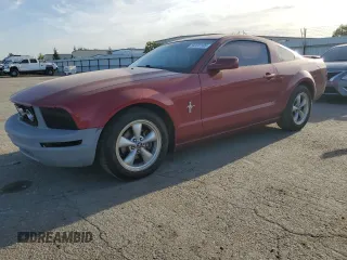 2008 Ford Mustang Deluxe with VIN 1ZVHT80NX85171791, listed as a Copart auction lot 54191105 with 167,800 mi miles and Clean Title. Bid and sale history available at carsss.com. Image 1.