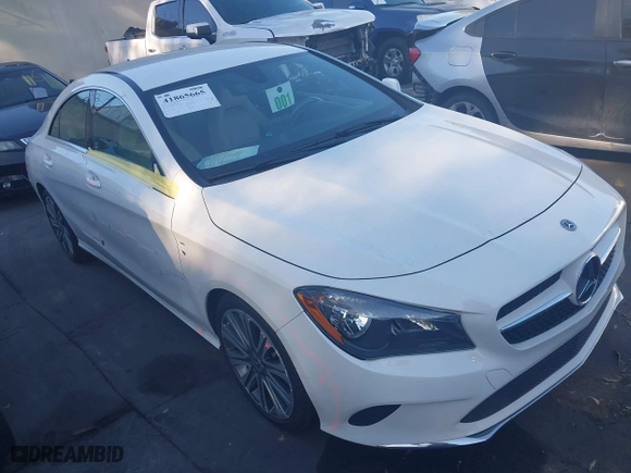 2018 Mercedes-Benz CLA with VIN WDDSJ4EB7JN657086, listed as a IAAI auction lot 41865665 with 36,178 mi miles. Bid and sale history available at carsss.com. Image 13.