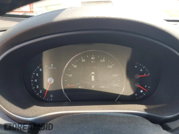 2017 Kia Sorento EX z VIN 5XYPH4A17HG278955, wystawiony jako Copart lot #58809575 z przebiegiem 44 997 mil mil oraz Szkoda całkowita • Salvage title. Historia ofert i sprzedaży dostępna na DreamBid. Obrazek 9.