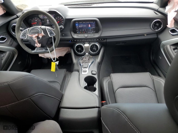 2024 Chevrolet Camaro 2LT with VIN 1G1FD1RS7R0114835, listed as a Copart auction lot 67021754 with 2,856 mi miles and Salvage Title. Bid and sale history available at carsss.com. Image 8.