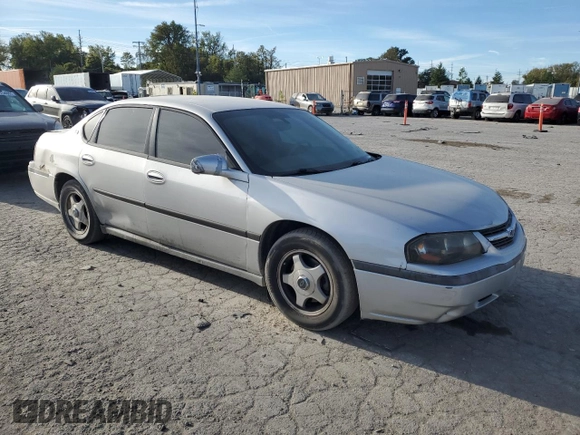 2004 Chevrolet Impala with VIN 2G1WF52E649400924, listed as a Copart auction lot 41530935 with 146,859 mi miles and Non Repairable. Bid and sale history available at carsss.com. Image 4.