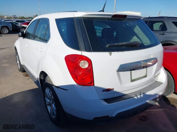 2010 Chevrolet Equinox LS with VIN 2CNALBEW8A6388166, listed as a IAAI auction lot 41735756 with 51,485 mi miles. Bid and sale history available at carsss.com. Image 3.