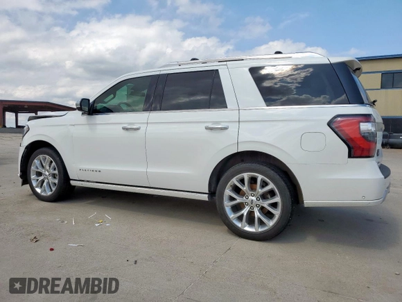 2020 Ford Expedition Platinum with VIN 1FMJU1LT6LEA14931, listed as a Copart auction lot 58579325 with 96,065 mi miles and Salvage title. Bid and sale history available at DreamBid. Image 2.