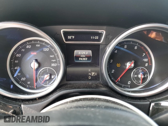 2016 Mercedes-Benz GLE 350 with VIN 4JGDA5HB7GA748357, listed as a Copart auction lot 43135525 with 94,383 mi miles and Salvage title. Bid and sale history available at DreamBid. Image 9.